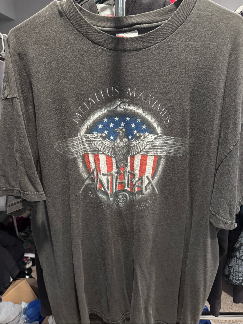 Anthrax Vintage Haynes Sz XL
